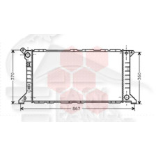 RADIA 2.5 D A/CLIM - 2.5 TD S/CLIM 700 X 360 X 42 