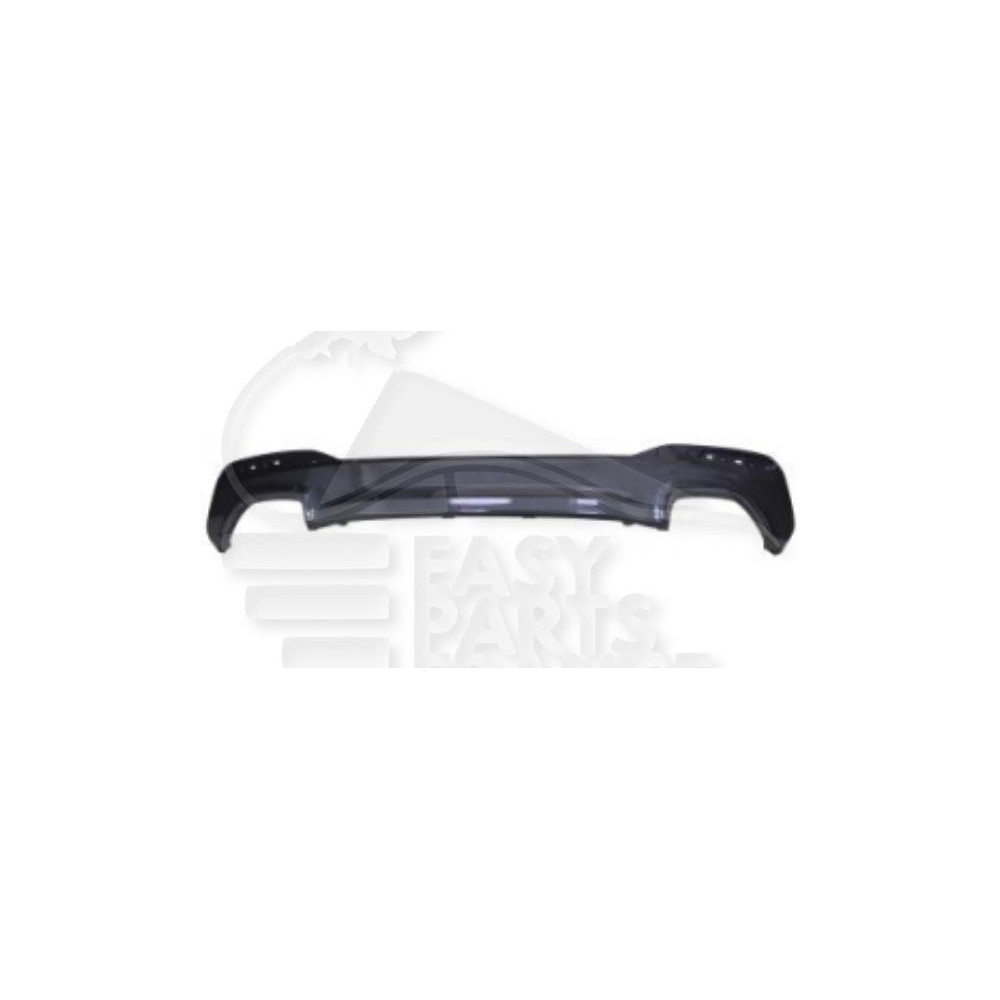 SPOILER DE PARE-CHOC ARRIÈRE GRIS BRILLANT DOUBLE SORTIE ÉCHAPPEMENT MODÈLE 4 PORTES M-TECH pour BMW SERIE 5 G30