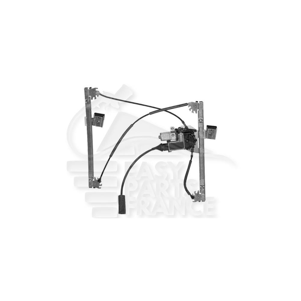 LEVE-VITRE AVANT-DROIT ÉLECTRIQUE CONFORT 3/5 PORTES pour VOLKSWAGEN GOLF