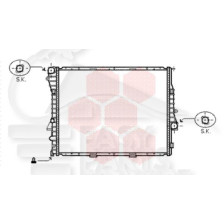 RADIATEUR 3.0 DI (M57) 590 X 596 X 40 pour BMW X5