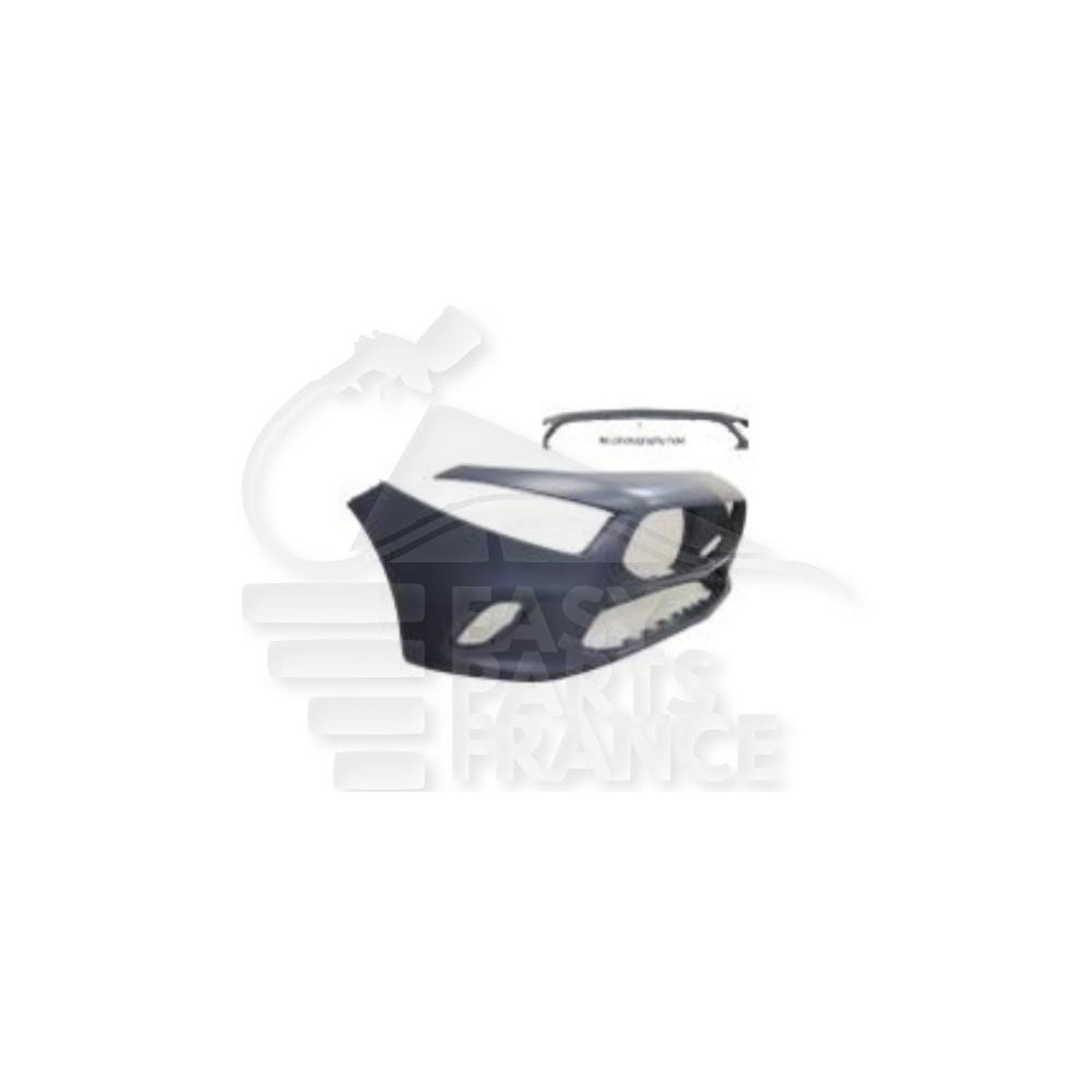 PARE-CHOC AVANT A PEINDRE SANS PARK ASSIST SANS CAMERA pour MERCEDES CLASSE A - W177
