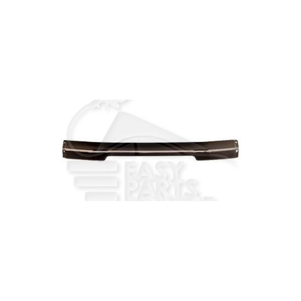 PARE-CHOC AVANT CENTRAL NOIR pour NISSAN KING KAB