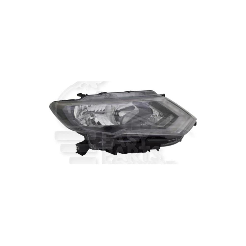PHARE OPTIQUE DROIT H9+H11 ÉLECTRIQUE AVEC MOTEUR LED pour NISSAN X TRAIL