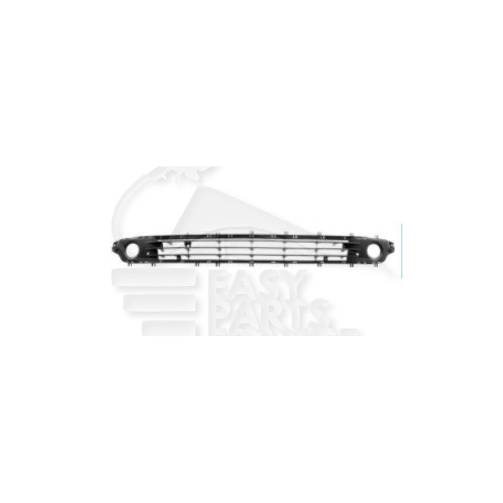 GRILLE DE PARE-CHOC AVANT + EMPLACEMENT ANTI-BROUILLARD → 06/03 pour OPEL COMBO