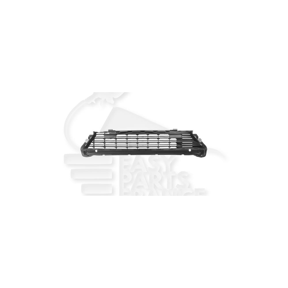GRILLE DE PARE-CHOC AVANT CENTRALE NOIRE SANS PARK ASSIST pour OPEL COMBO