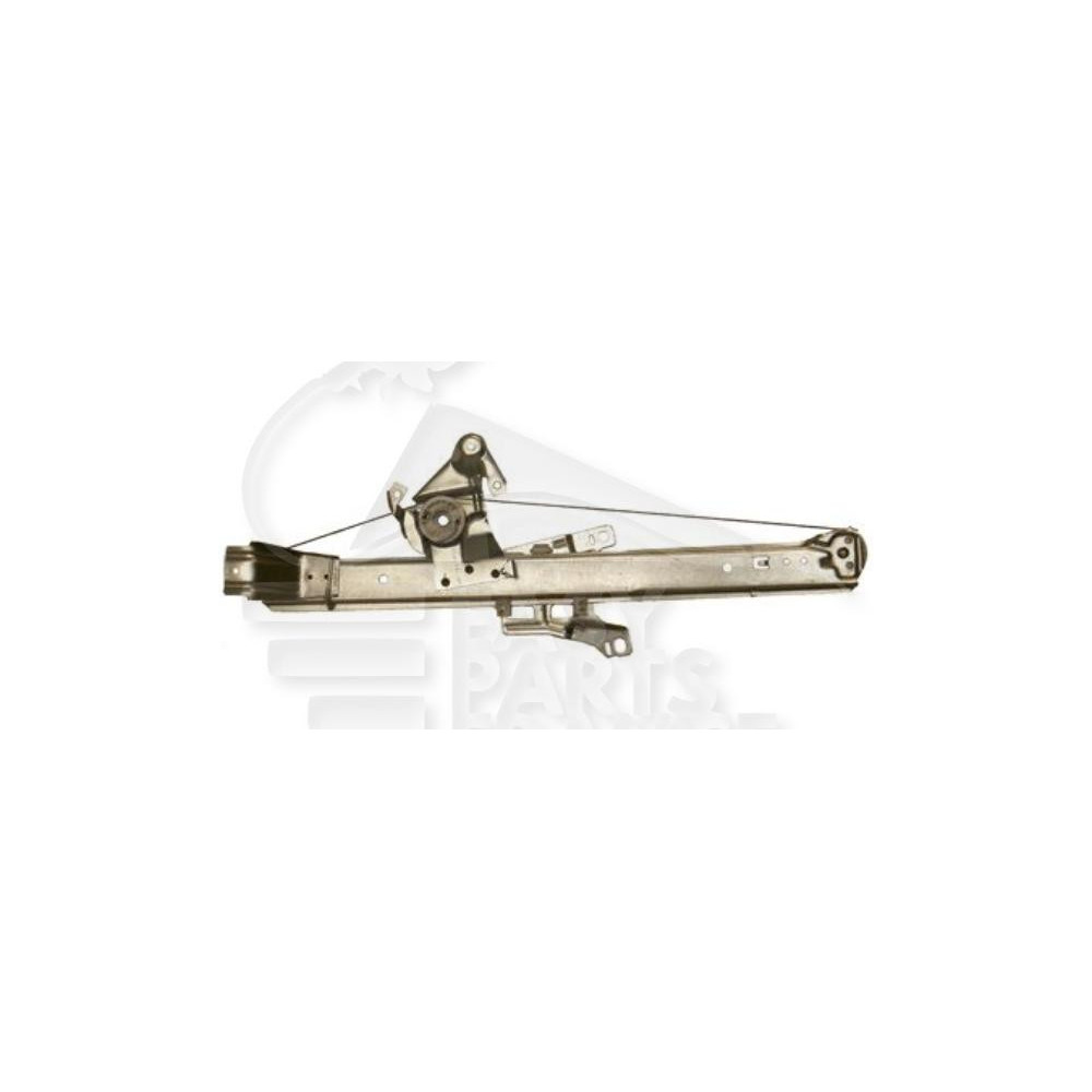 MECANISME DE LEVE VITRE ÉLECTRIQUE ARRIÈRE-DROIT VERSION COURTE pour MERCEDES CLASSE A - W168