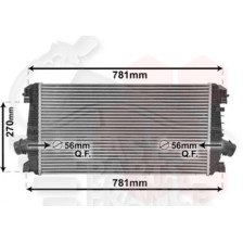 ECHANGEUR 1.7 CDTI MOT DTC/DTE/DTR/DTS/DTF - 2.0 CDTI 565 X 280 X 30 