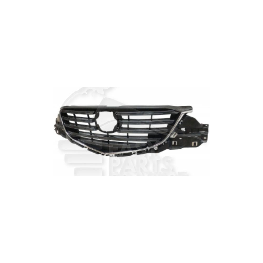 GRILLE DE CALANDRE GRISE AVEC MOULURES CHROMEES pour MAZDA CX 5
