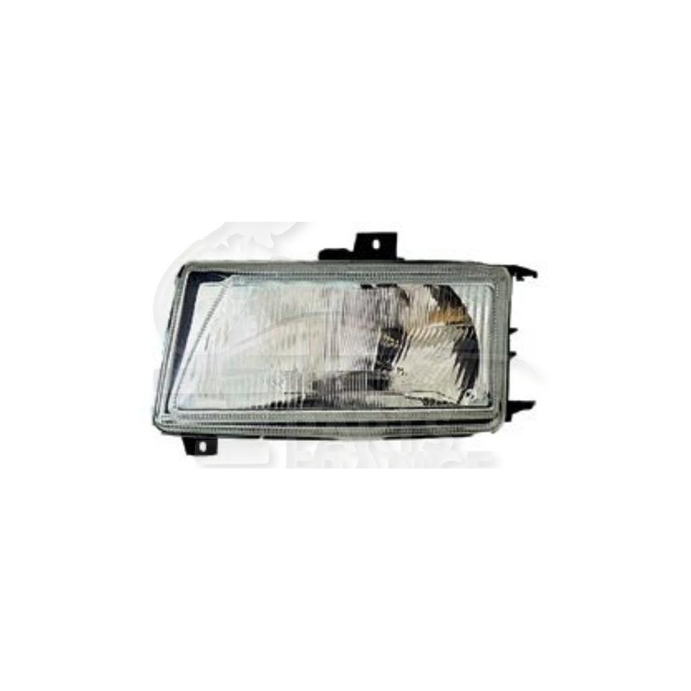 PHARE OPTIQUE GAUCHE H4 MANUEL OU ÉLECTRIQUE → 08/00 pour SEAT INCA