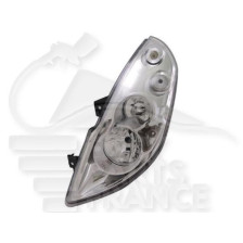 PHARE OPTIQUE GAUCHE H1+H7 ÉLECTRIQUE SANS MOTEUR pour RENAULT MASTER