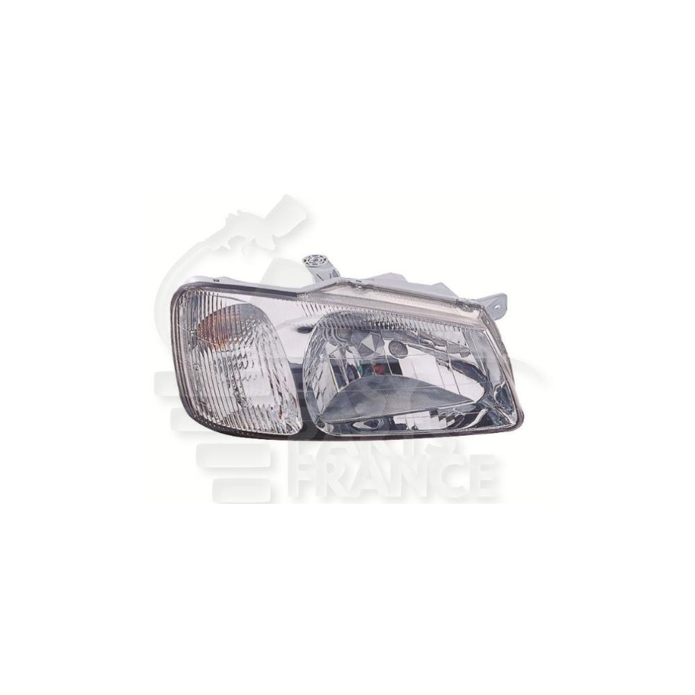PHARE OPTIQUE DROIT H4 ÉLECTRIQUE SANS MOTEUR pour HYUNDAI ACCENT