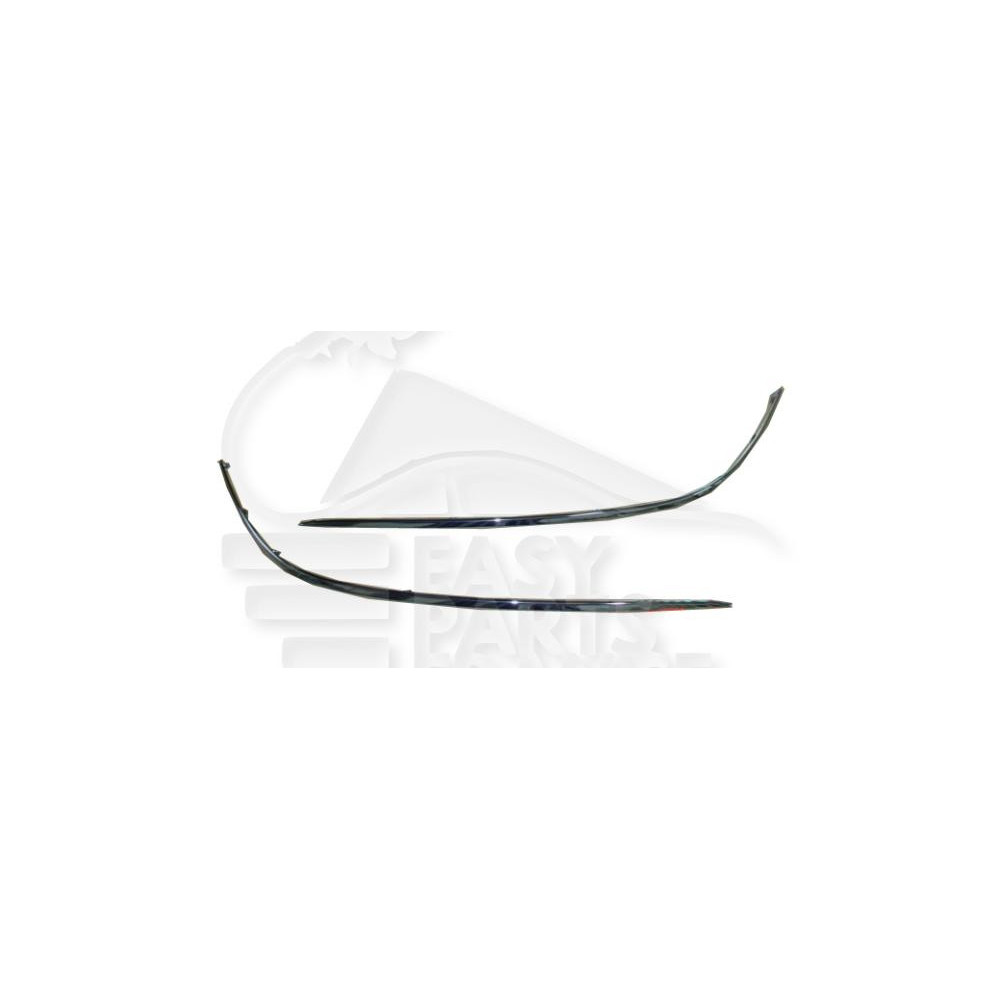 JONCTION CHROME DE PARE-CHOC AVANT-DROIT pour MERCEDES CLASSE S - W220