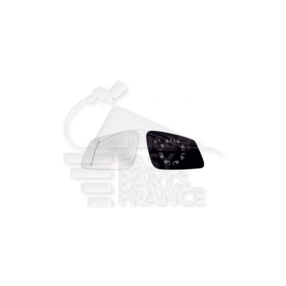 GLACE DE RÉTROVISEUR DROIT ASPHERIQUE CHAUFFANT pour BMW S1 F 20