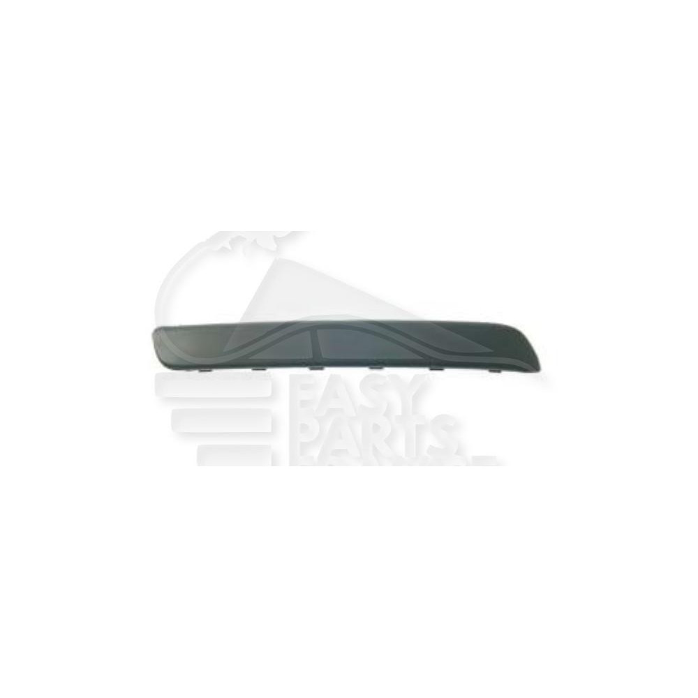 MOULURE DE PARE-CHOC AVANT-DROIT pour FIAT IDEA