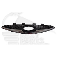 GRILLE DE CALANDRE NOIRE S/MOULURE CHROMEE 