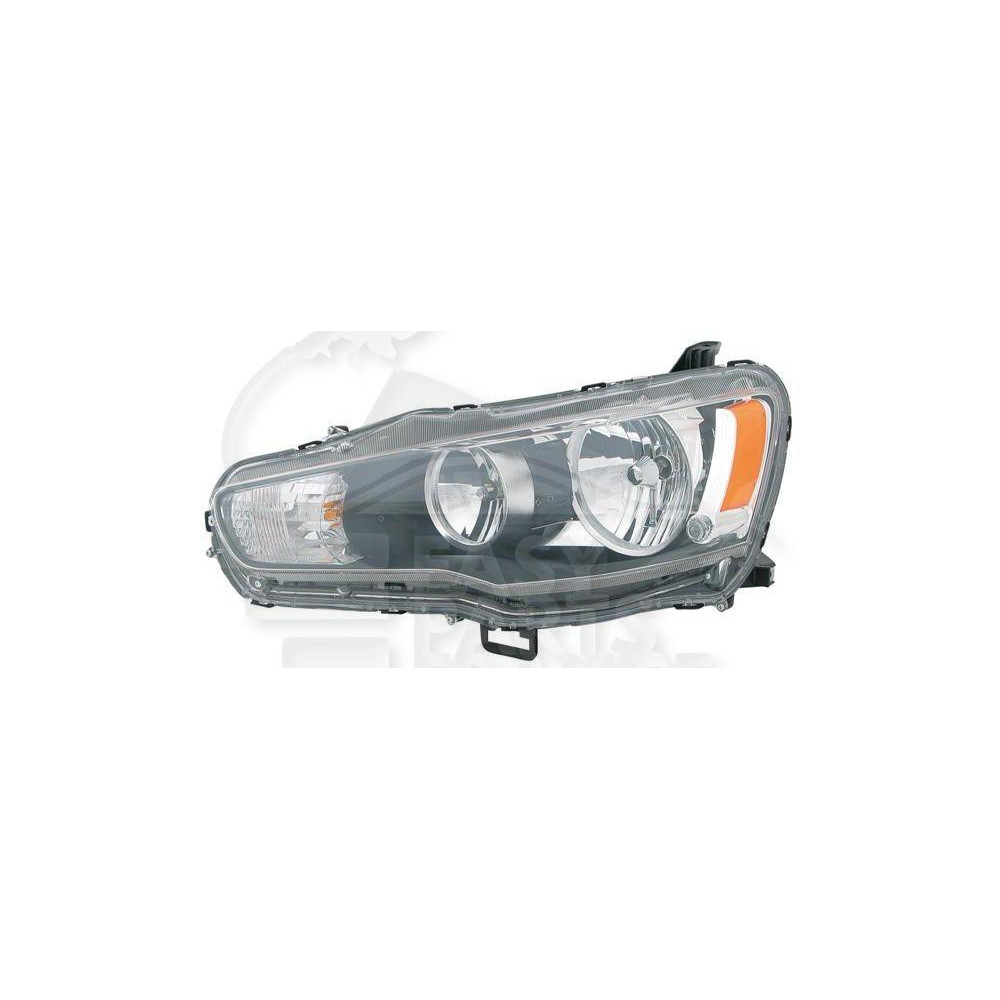 PHARE OPTIQUE GAUCHE HB3+HB4 ÉLECTRIQUE SANS MOTEUR pour MITSUBISHI LANCER