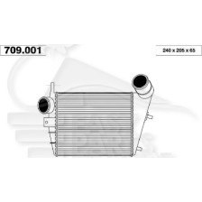 ECHANGEUR D'AIR 1.9 - 2.4 JTD 240 X 202 X 62 pour ALFA ROMEO 156