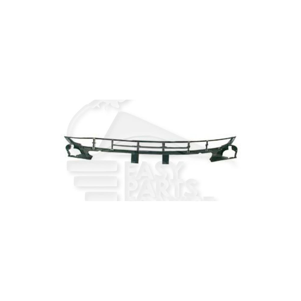 GRILLE DE PARE-CHOC AVANT CENTRALE NOIRE pour BMW S3 E46 4 PTES / BREAK