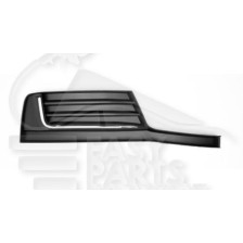 GRILLE DE PC AVD NOIRE A/MOULURE CHROMEE 