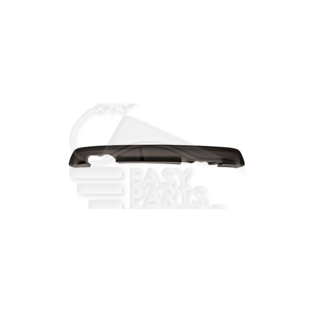 SPOILER DE PARE-CHOC ARRIÈRE NOIR MODÈLE GTI pour VOLKSWAGEN POLO