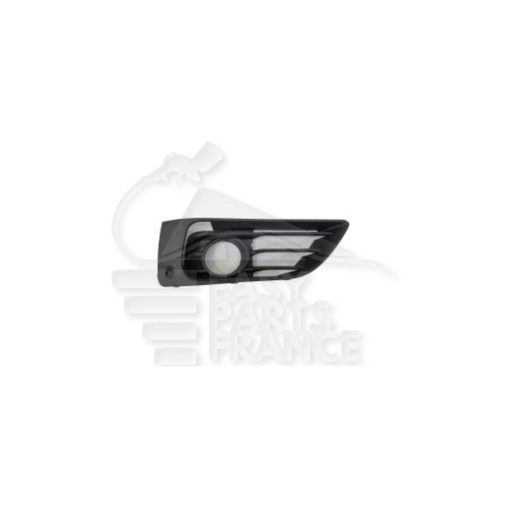 GRILLE DE PARE-CHOC AVANT-DROIT NOIRE AVEC EMPLACEMENT ANTI-BROUILLARD AVEC PACKONTROL MODÈLE 214D,218D pour BMW S2