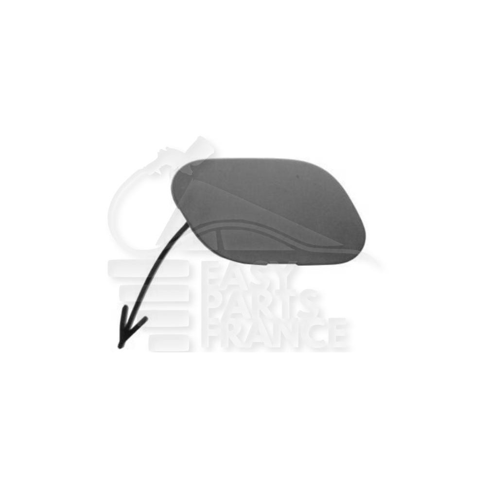 CACHE CROCHET DE PARE-CHOC AVANT PEINDRE pour OPEL CORSA