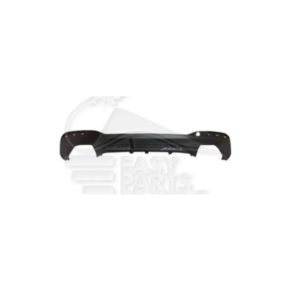 SPOILER DE PARE-CHOC ARRIÈRE NOIR DOUBLE SORTIE ÉCHAPPEMENT MODÈLE 4 PORTES M-TECH pour BMW SERIE 5 G30