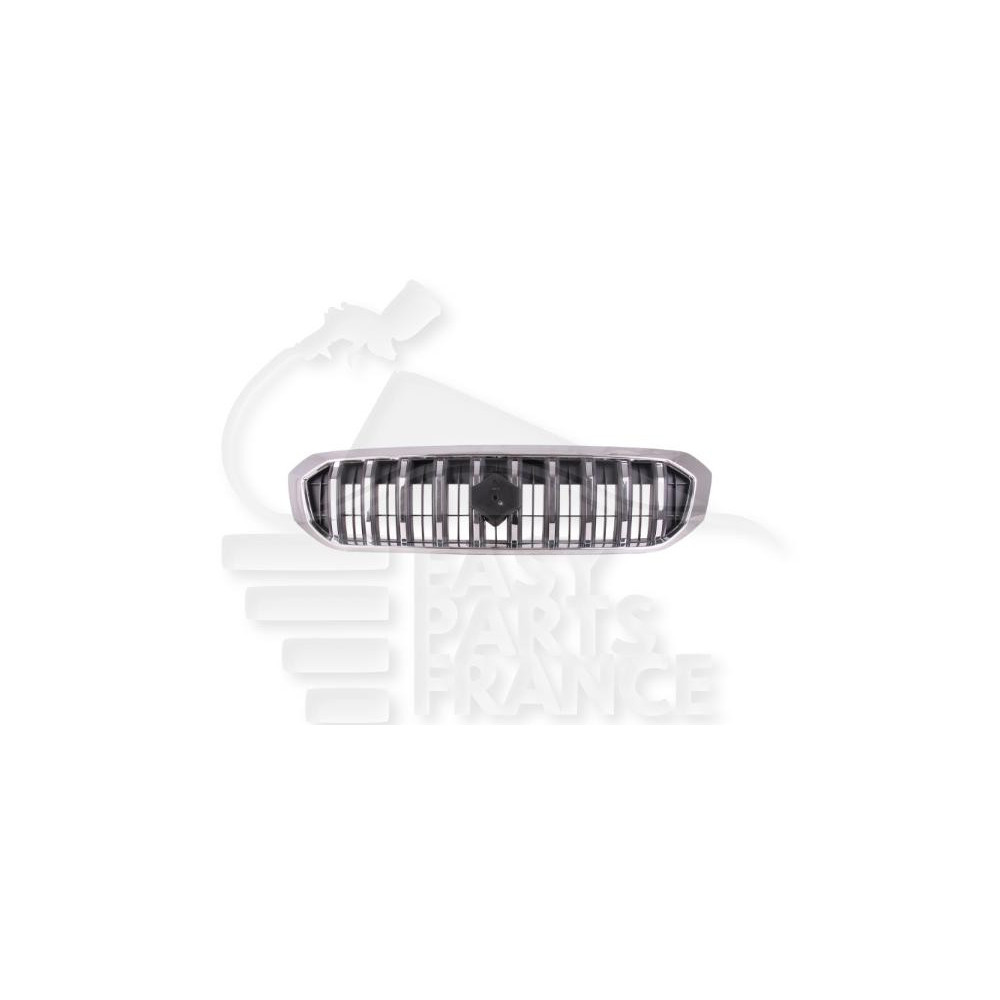 GRILLE DE CALANDRE NOIRE AVEC MOULURE CHROMEE pour SUZUKI SX4