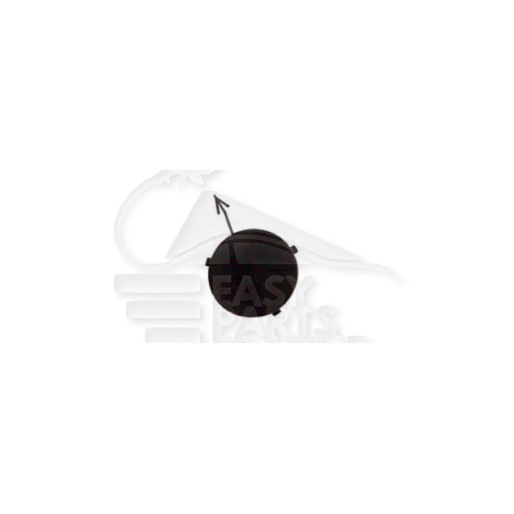 CACHE CROCHET DE PARE-CHOC AVANT A PEINDRE pour FORD FOCUS