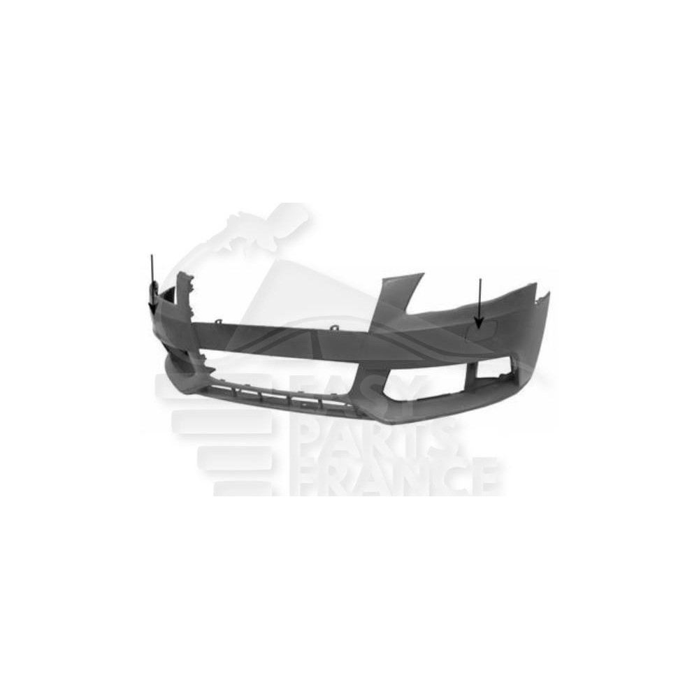 PARE-CHOC AVANT A PEINDRE SANS PACKCONTROL - AVEC LAVE PHARE pour AUDI A4