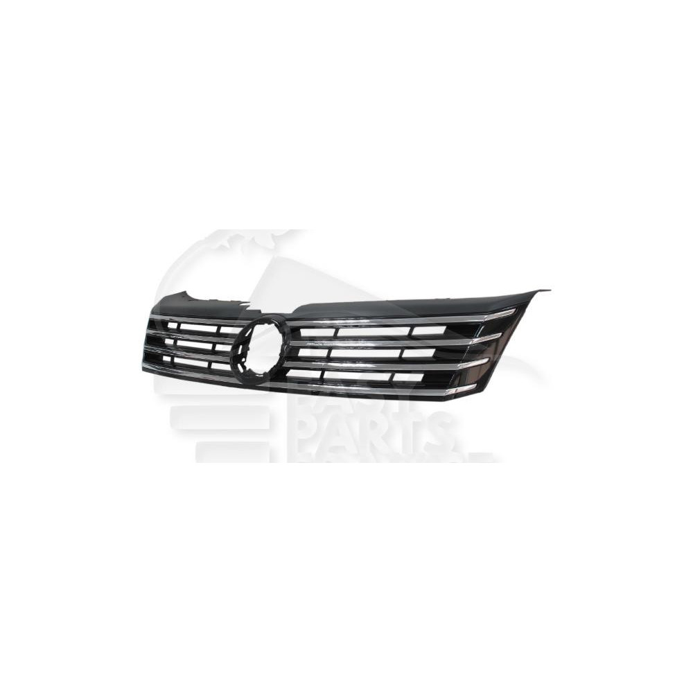 GRILLE DE CALANDRE AVEC MOULURE CHROMEE pour VOLKSWAGEN PASSAT