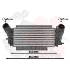 ECHANGEUR 1.0 ECOBOOST BA 300 X 150 X 80 