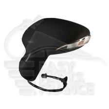 RÉTROVISEUR GAUCHE ÉLECTRIQUE NOIR AVEC FEU 3 PINS pour FORD B MAX