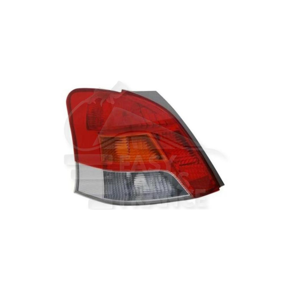 FEU ARRIÈRE-GAUCHE OR/BLANC pour TOYOTA YARIS