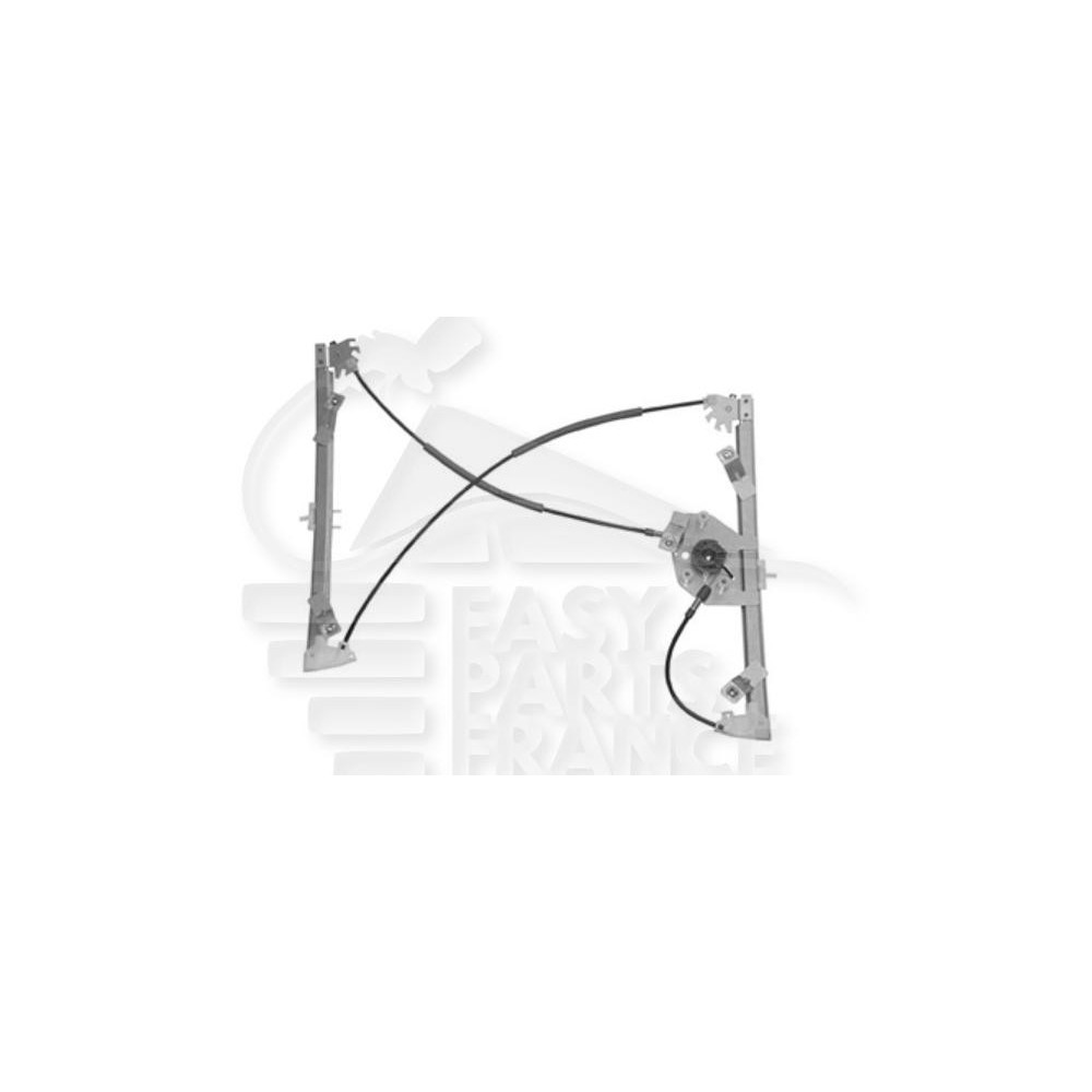 MECANISME DE LEVE VITRE ÉLECTRIQUE AVANT-GAUCHE pour OPEL ADAM