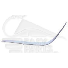 MOULURE CHROMEE DE PARE-CHOC AVANT-GAUCHE SANS PACKONTROL pour BMW S7 E38