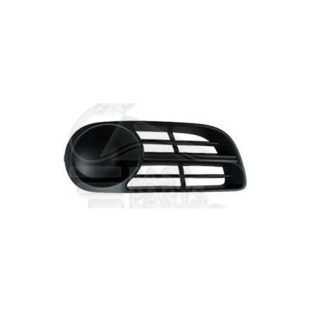 GRILLE DE PARE-CHOC AVANT-DROIT NOIRE pour SKODA FABIA