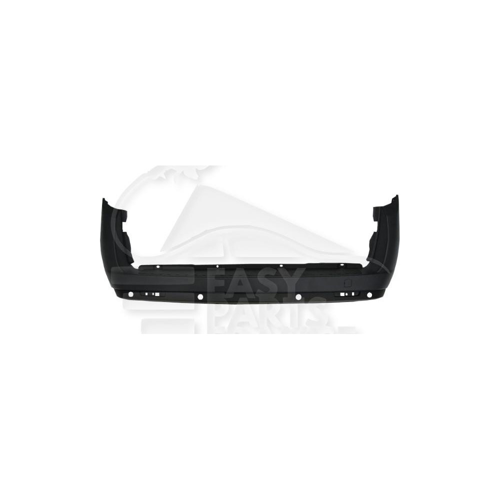 PARE-CHOC ARRIÈRE A PEINDRE AVEC PACKONTROL 2 PORTES pour OPEL COMBO