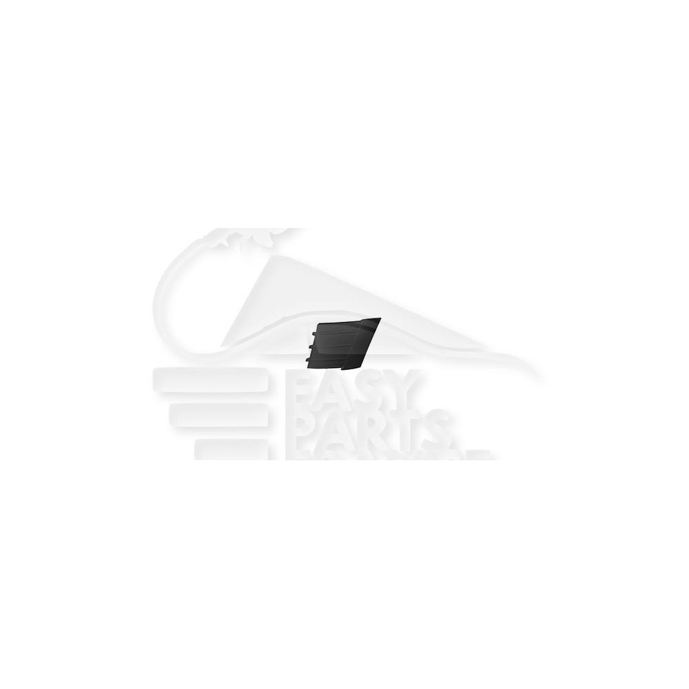 CACHE DE GRILLE DE PARE-CHOC AVANT CENTRALE INFÉRIEUR NOIR pour OPEL VIVARO