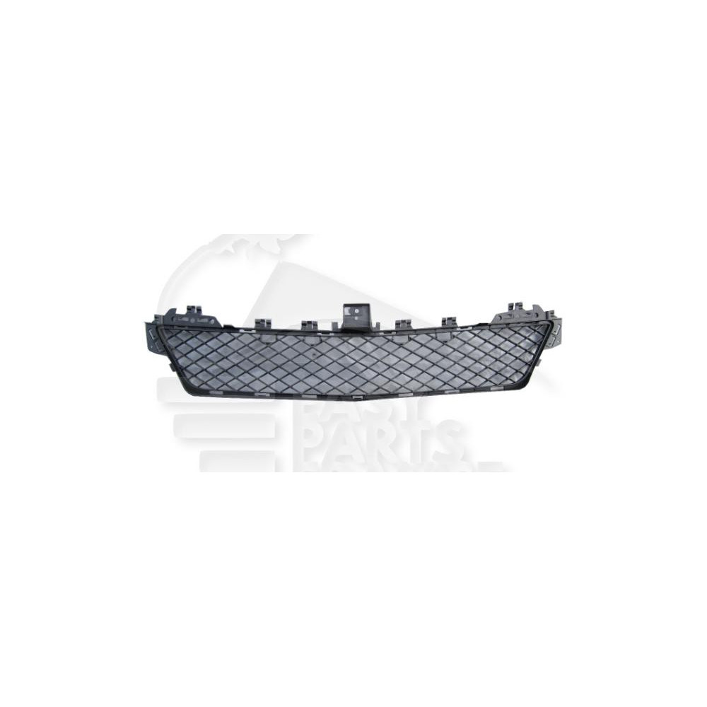 GRILLE DE PARE-CHOC AVANT CENTRALE SANS PACKONTROL pour MERCEDES CLASSE C - W204