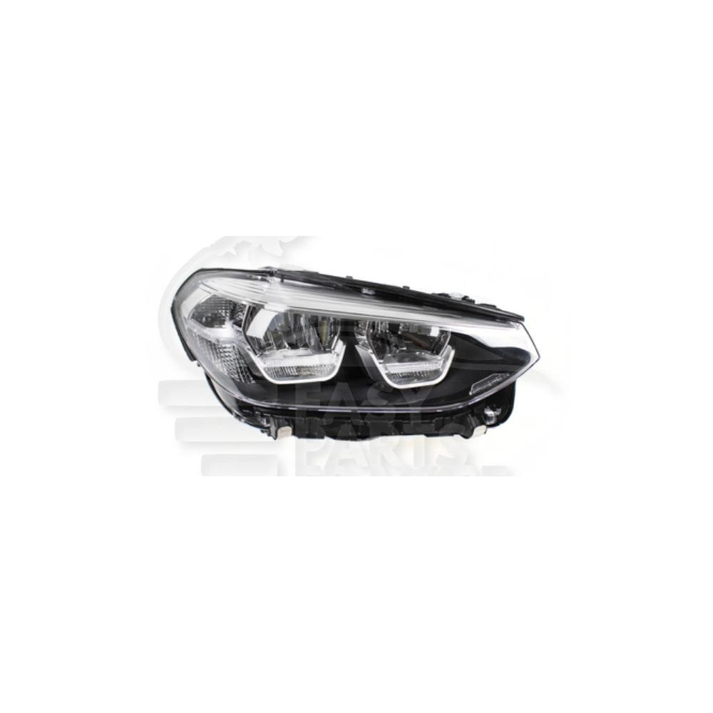 PHARE OPTIQUE DROIT H7 LED ÉLECTRIQUE AVEC MOTEUR pour BMW X4