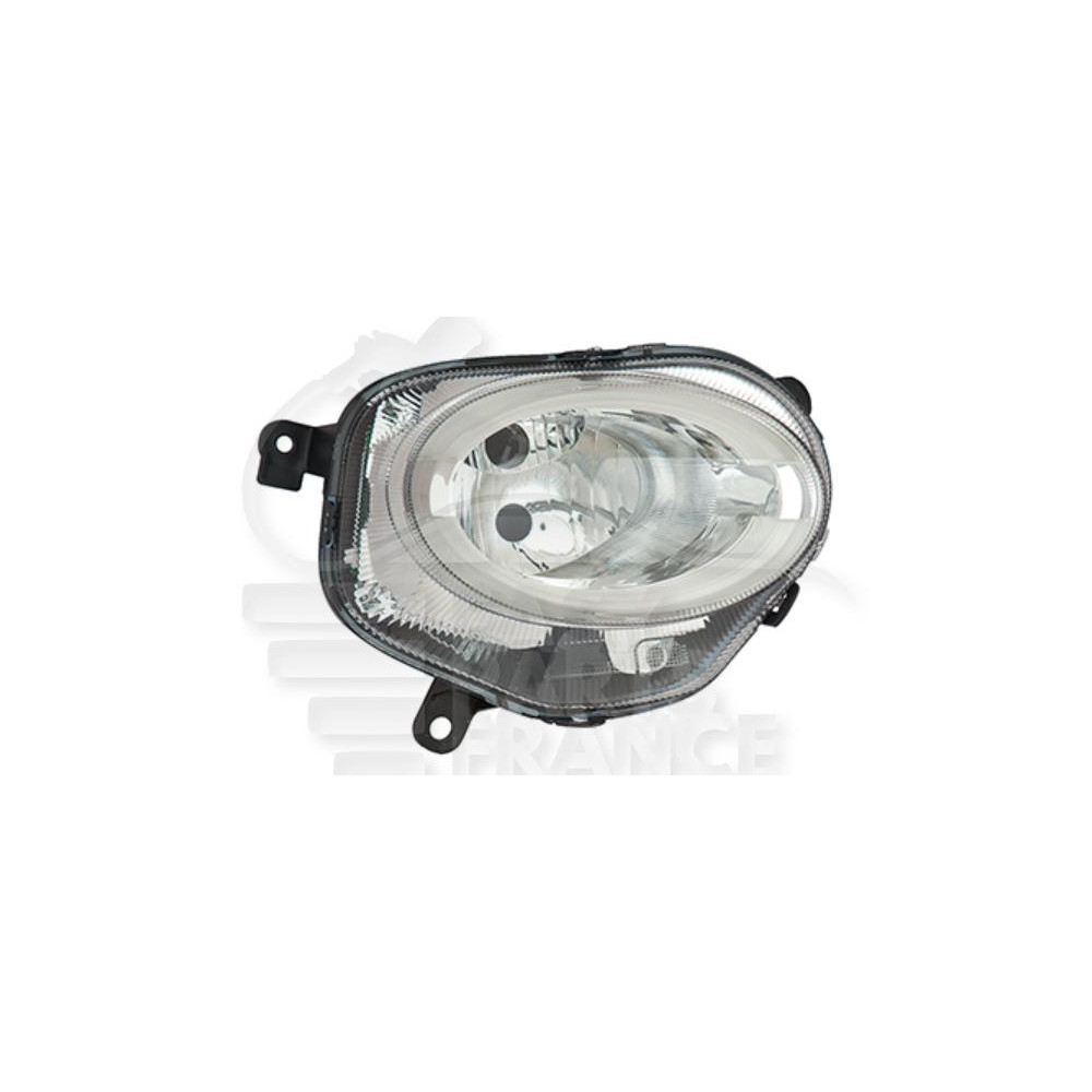 PHARE OPTIQUE DROIT H7 ÉLECTRIQUE AVEC MOTEUR LED pour FIAT 500