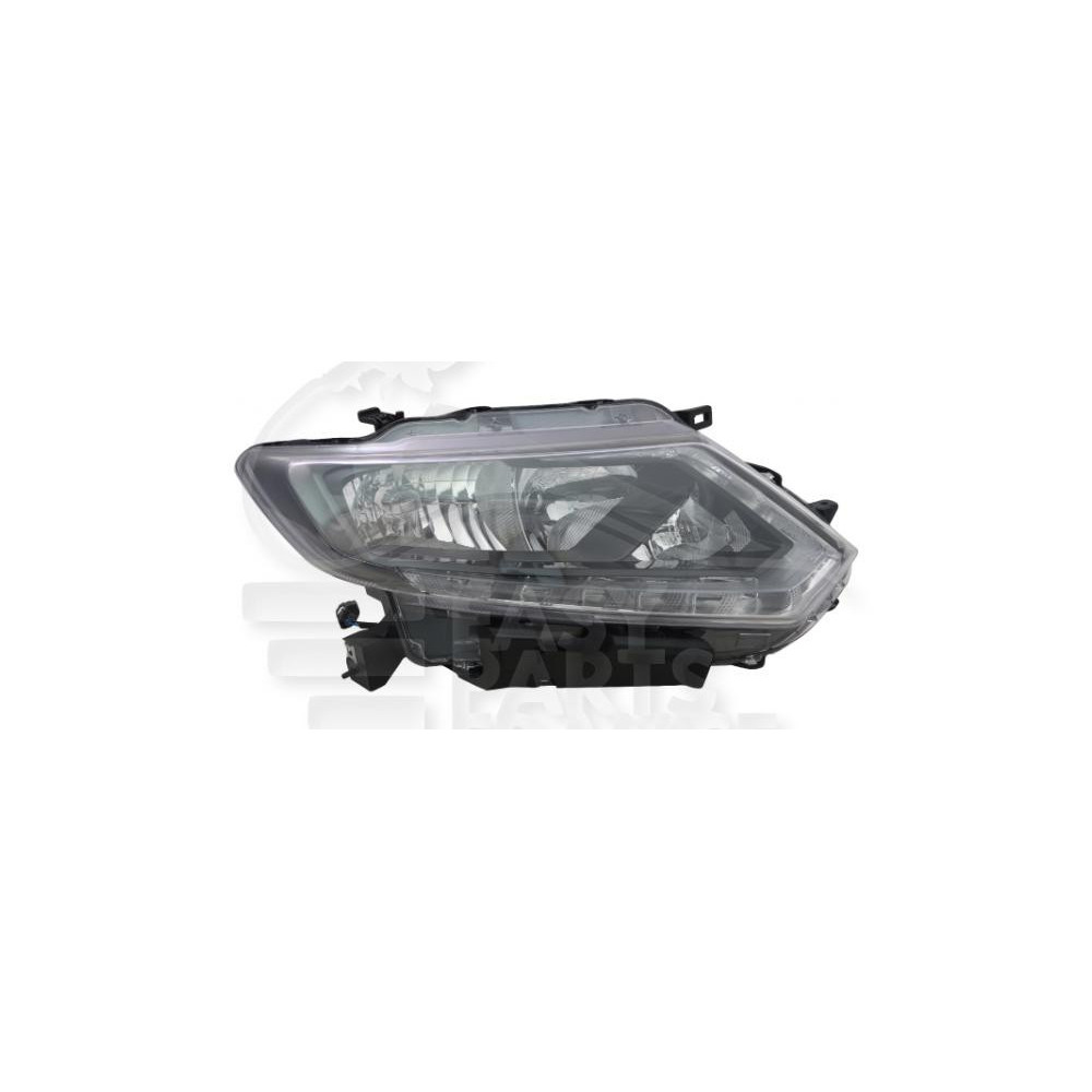 PHARE OPTIQUE DROIT H9+H11 ÉLECTRIQUE AVEC MOTEUR - LED pour NISSAN X TRAIL