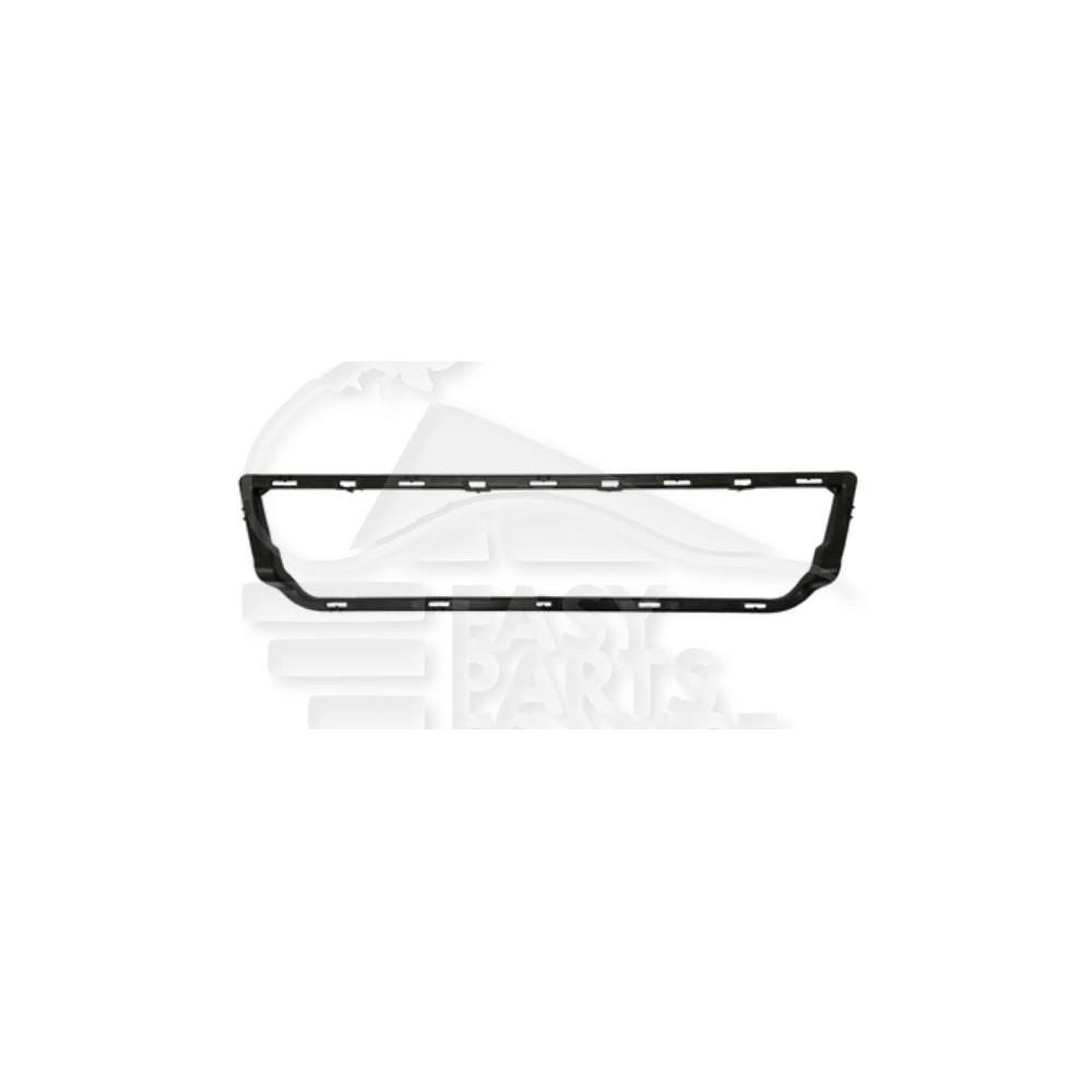 CADRE DE GRILLE DE PARE-CHOC AVANT CENTRALE INFÉRIEUR NOIR pour SMART SMART