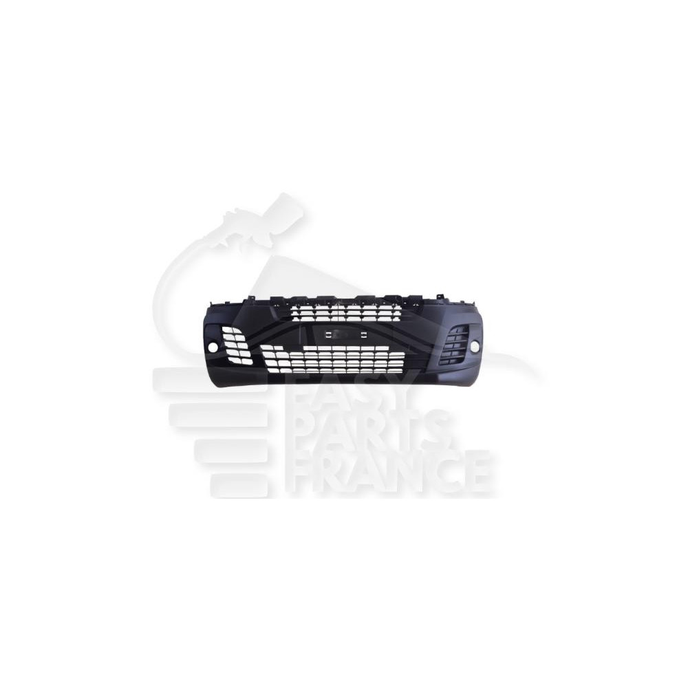 PARE-CHOC AVANT NOIR AVEC EMPLACEMENT ANTI-BROUILLARD - SANS PACKONTROL - AVEC CACHE CROCHET pour PEUGEOT EXPERT