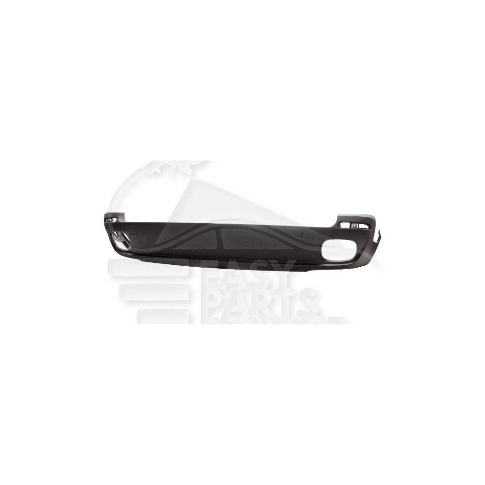 PARE-CHOC ARRIÈRE NOIR SANS PAKCONTROL pour BMW X5