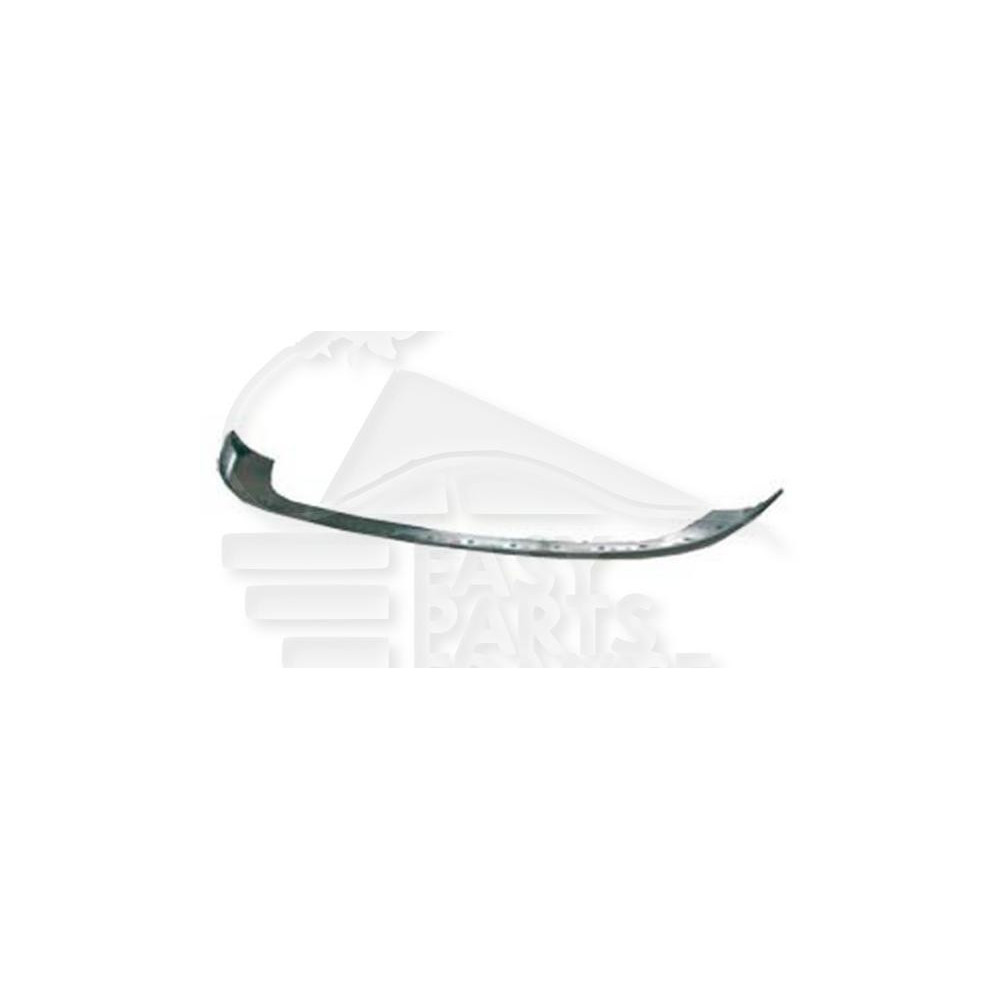 SPOILER DE PARE-CHOC AVANT NOIR pour VOLKSWAGEN GOLF