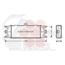 ECHANGEUR 3.0 TDI 475 X 189 X 64 