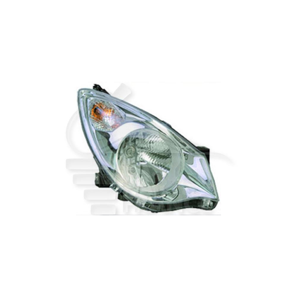 PHARE OPTIQUE DROIT H4 ÉLECTRIQUE AVEC MOTEUR pour OPEL AGILA