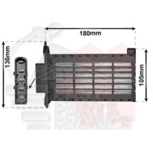 RADIA DE CHAUF DIESEL - 170 X 94 X 14 